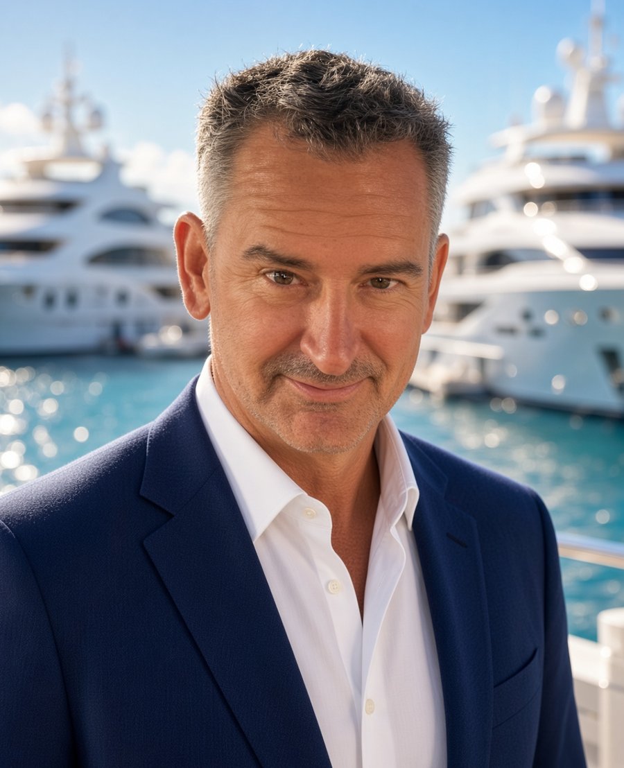 Garry Chupurdy Jr., captain and yacht broker